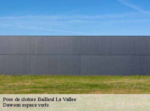 Pose de cloture bailleul-la-vallee-27260 Dawson espace verts