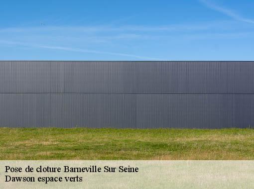 Pose de cloture  barneville-sur-seine-27310 Dawson espace verts