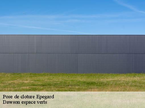 Pose de cloture epegard-27110 Dawson espace verts
