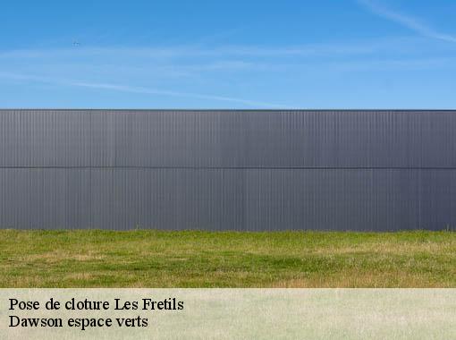 Pose de cloture les-fretils-27250 Dawson espace verts