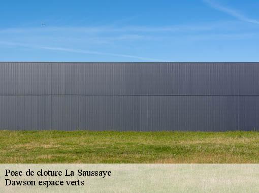 Pose de cloture  la-saussaye-27370 Dawson espace verts