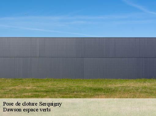Pose de cloture serquigny-27470 Dawson espace verts