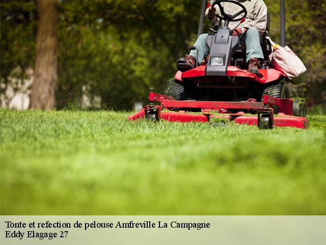 Tonte et refection de pelouse  amfreville-la-campagne-27370 Eddy Elagage 27