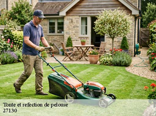 Tonte et refection de pelouse  les-barils-27130 Dawson espace verts