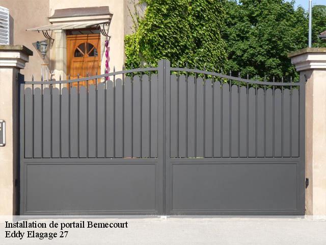 Installation de portail  bemecourt-27160 Eddy Elagage 27