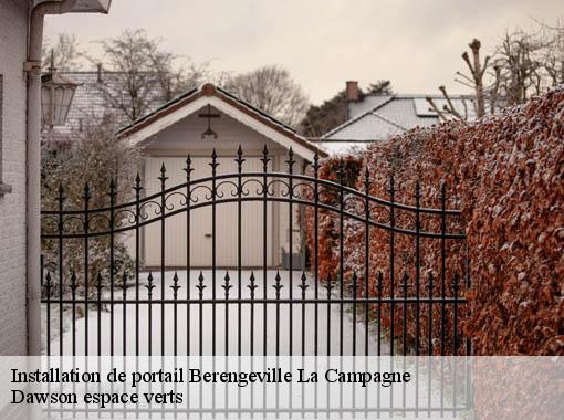 Installation de portail berengeville-la-campagne-27110 Dawson espace verts