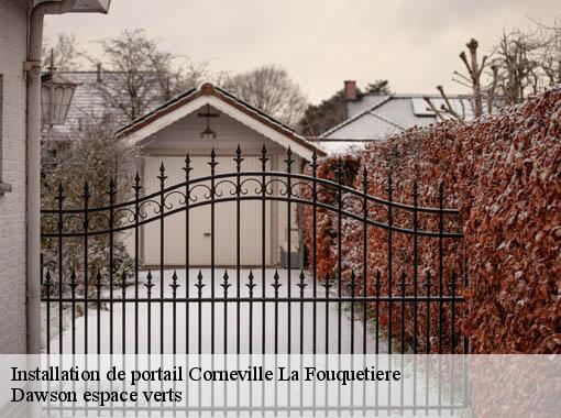 Installation de portail corneville-la-fouquetiere-27300 Dawson espace verts