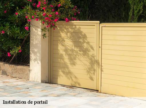 Installation de portail  crosville-la-vieille-27110 Dawson espace verts