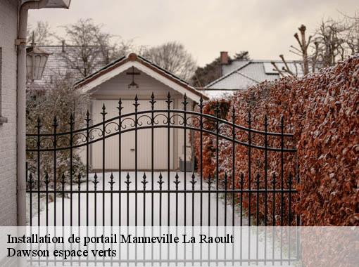 Installation de portail manneville-la-raoult-27210 Dawson espace verts