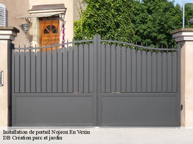 Installation de portail nojeon-en-vexin-27150 DB Création parc et jardin