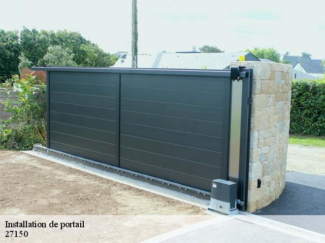 Installation de portail nojeon-en-vexin-27150 DB Création parc et jardin