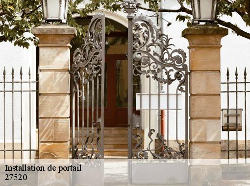 Installation de portail  saint-denis-des-monts-27520 Dawson espace verts
