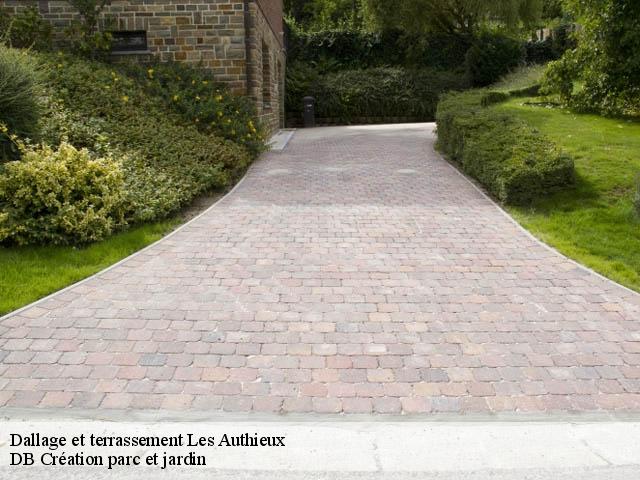 Dallage et terrassement les-authieux-27220 DB Création parc et jardin