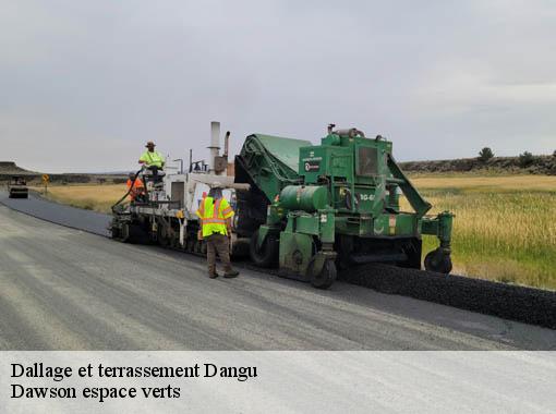 Dallage et terrassement  dangu-27720 Dawson espace verts