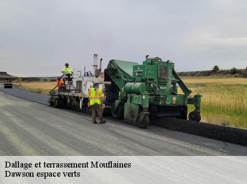 Dallage et terrassement  mouflaines-27420 Dawson espace verts